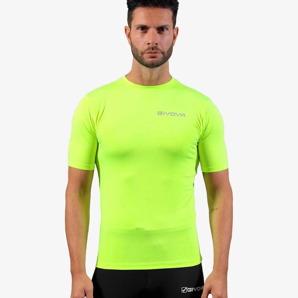Heren sport-T-shirt Givova Corpus 2 Geel
