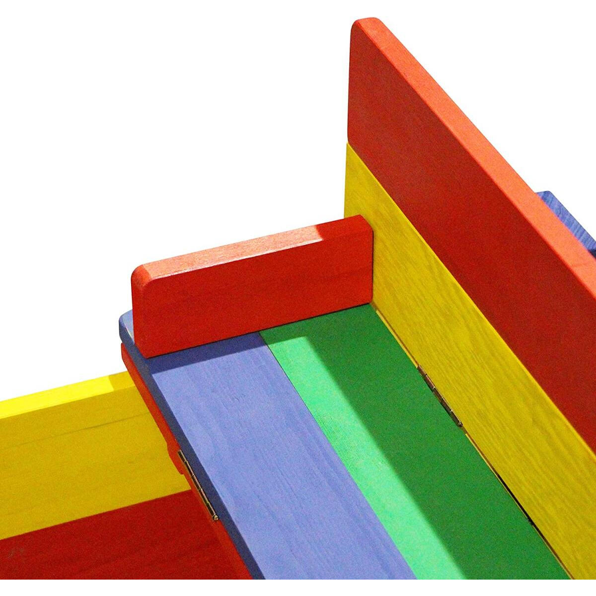 AXI ELLA Zandbak met bankjes Regenboog 100x95x20cm 3/7