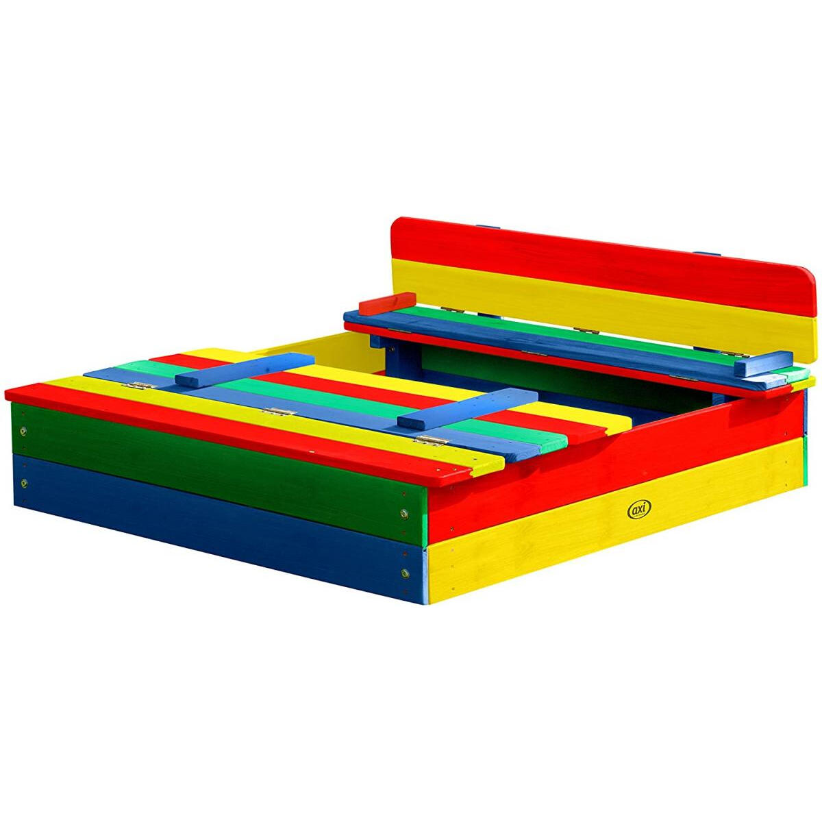 AXI ELLA Zandbak met bankjes Regenboog 100x95x20cm 2/7