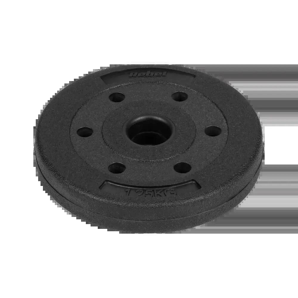 Obciążenie bitumiczne zestaw obciążeń 4x1.25kg 5kg 31mm talerze Rebel 3/7