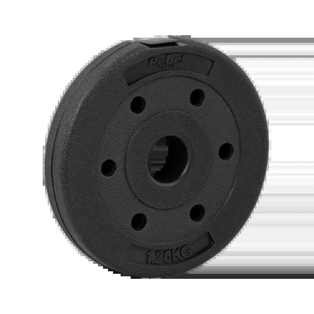 Obciążenie bitumiczne zestaw obciążeń 4x1.25kg 5kg 31mm talerze Rebel 2/7
