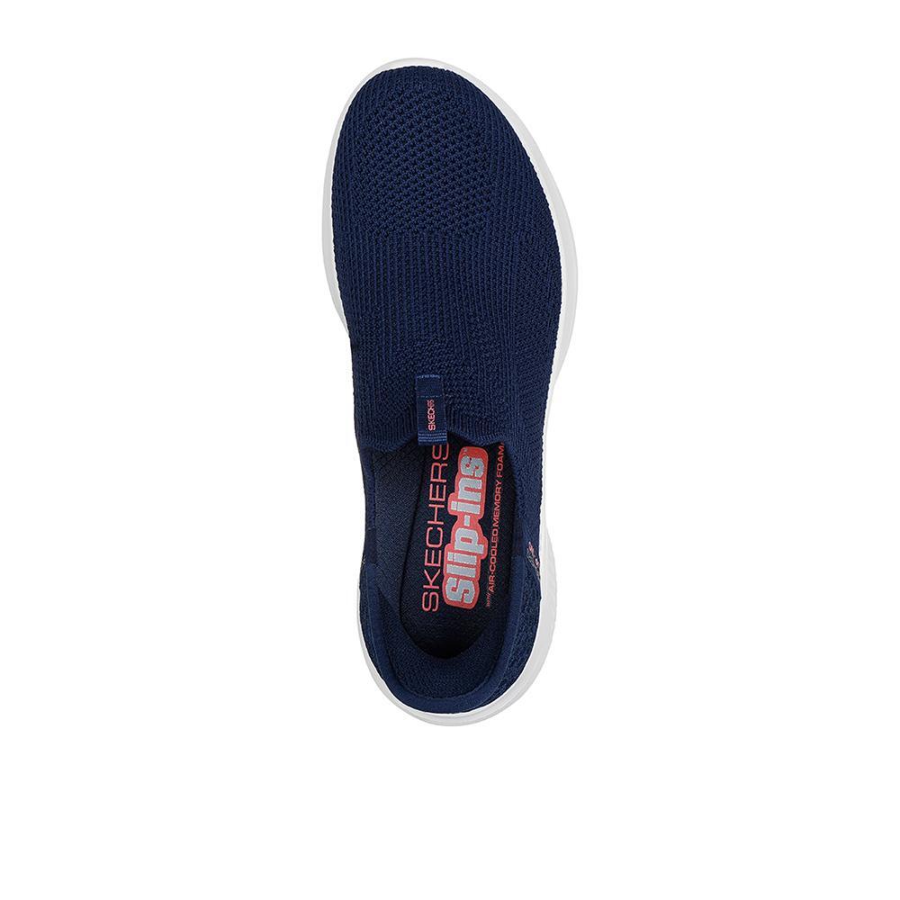 Skechers Slip-ins: Ultra Flex 3.0 - Easy Win | Navy | Womens Lace less 3/7