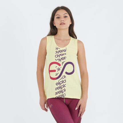 Tanktop aus Baumwolle zum Training BUBLE Damen