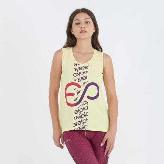 Tanktop aus Baumwolle zum Training BUBLE Damen