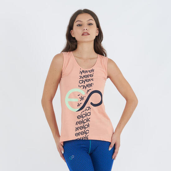 Tanktop aus Baumwolle zum Training BUBLE Damen