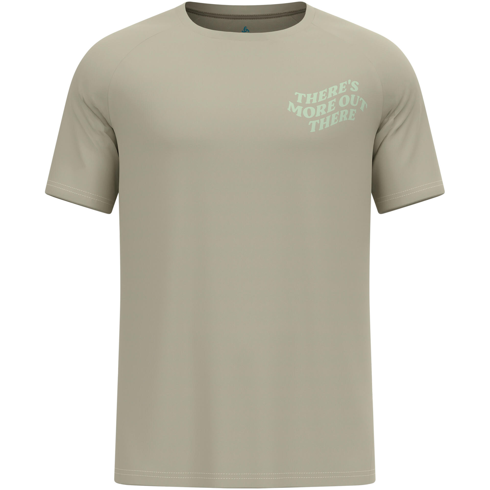 Odlo Essentials Print Jersey met korte mouwen Grijs 5/6