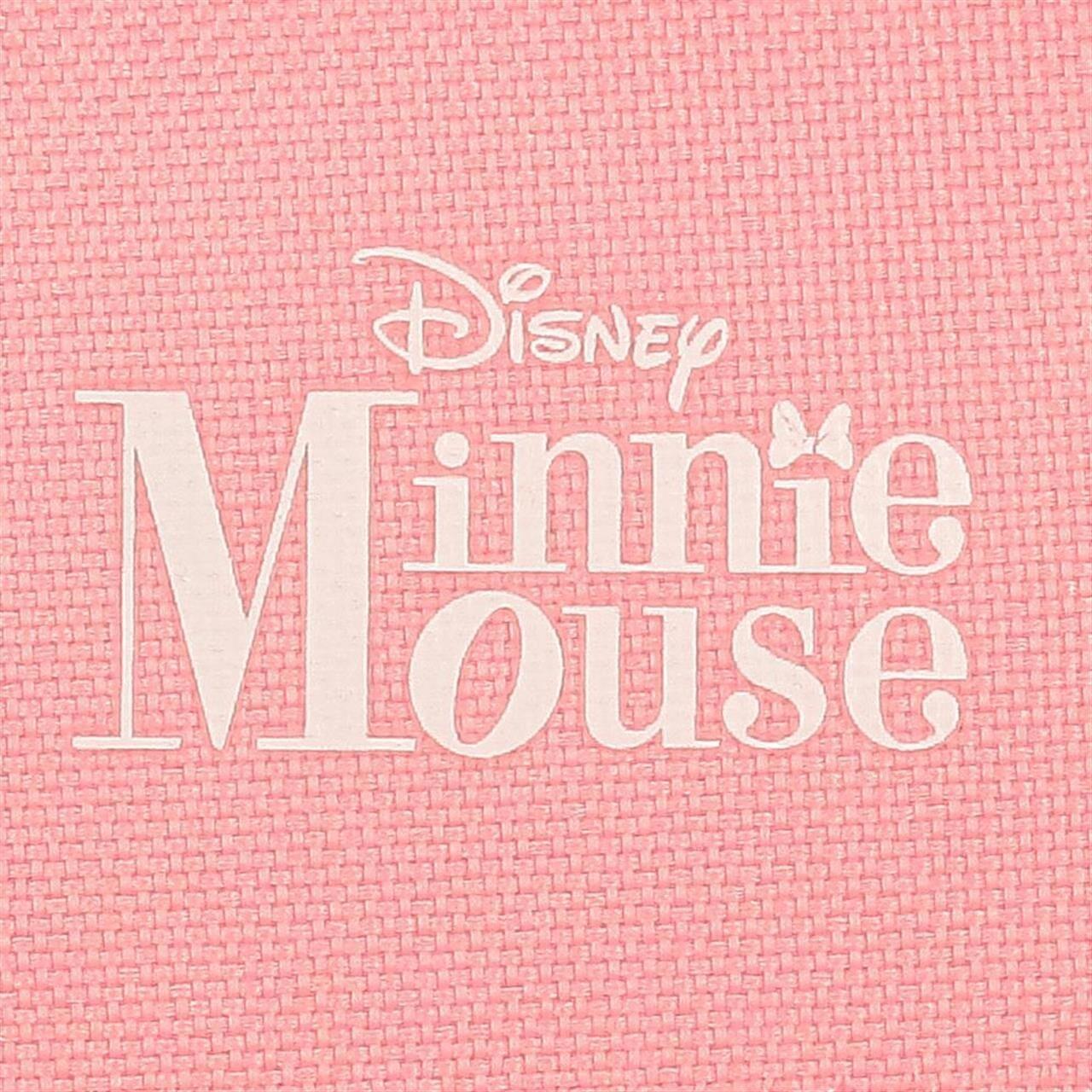 Astuccio tre scomparti bambina Disney Minnie Coquette 12cmcorallo 5/6