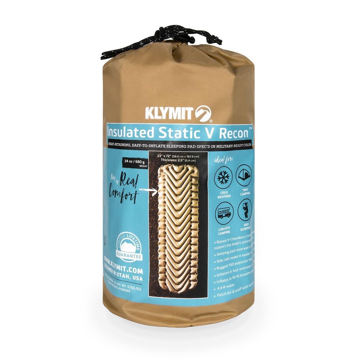 Materac dmuchany Klymit Insulated Static V Recon 5/7