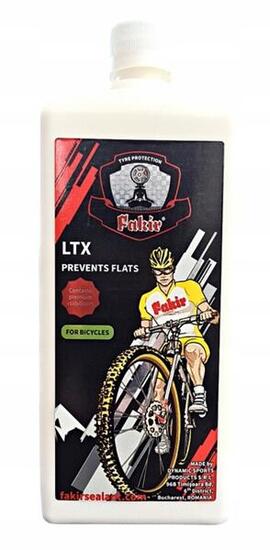 USZCZELNIACZ do OPON ROWEROWYCH 1000 ml mleczko system TUBELESS FAKIR LTX