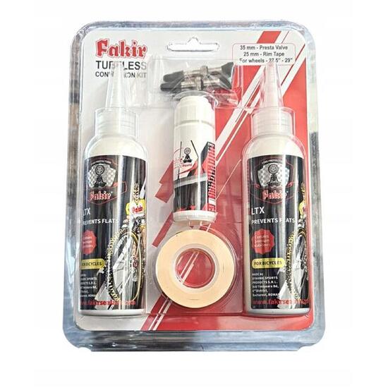 ZESTAW do zmiany OPON rowerowych na BEZDĘTKOWE FAKIR CONVERSION KIT MTB