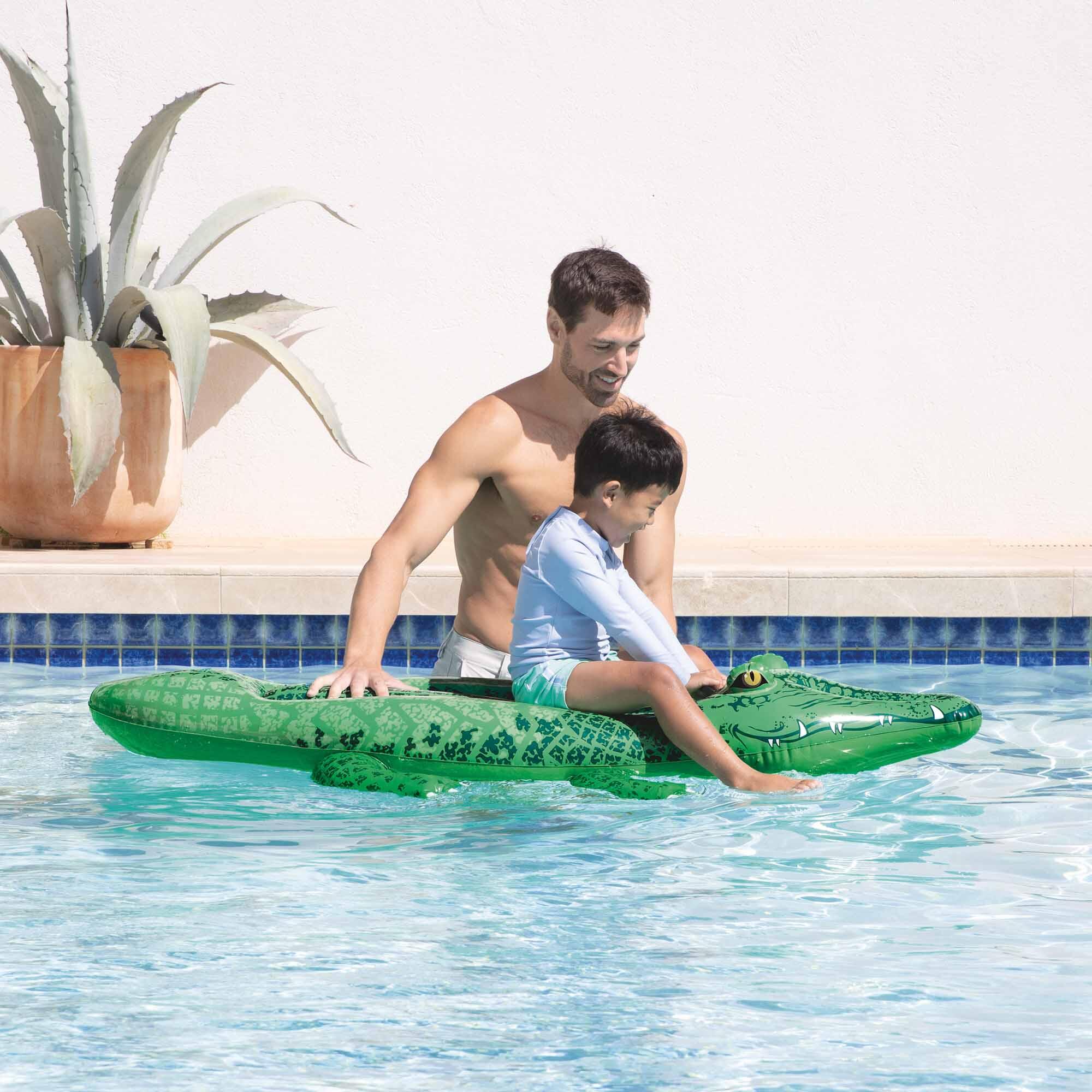 Intex 58546NP - Cavalcabile Alligatore, 168x86 cm 4/5