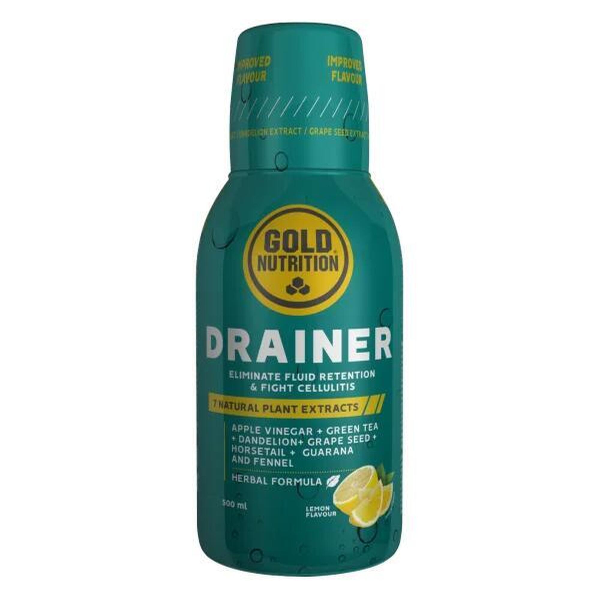 Drainer, GoldNutrition, lamaie, 500 ml