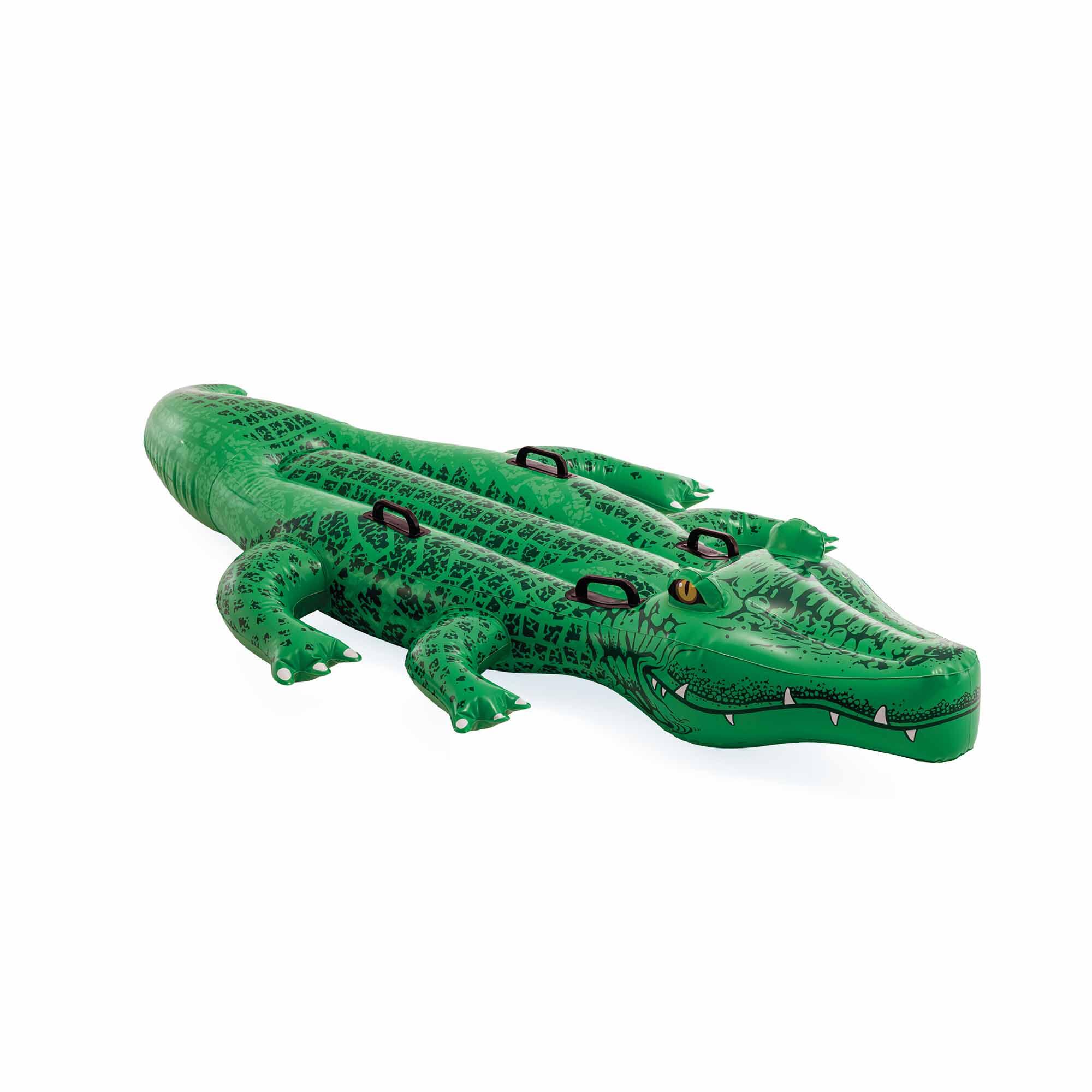 INTEX Intex 58562NP - Cavalcabile Gonfiabile Mare Coccodrillo, 203x114 cm