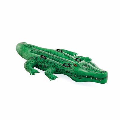 Intex 58562NP - Cavalcabile Gonfiabile Mare Coccodrillo. 203x114 cm