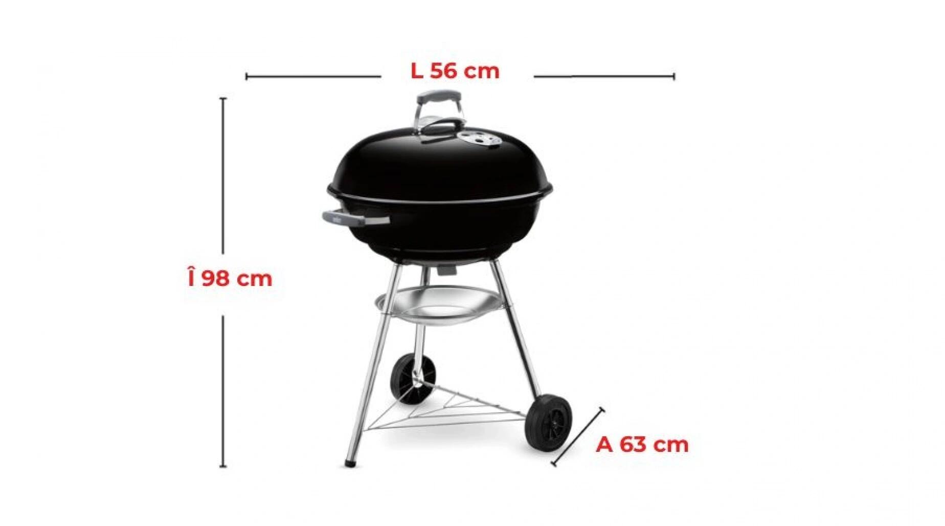 Barbecue Weber Compact Acciaio Smaltato 5/5