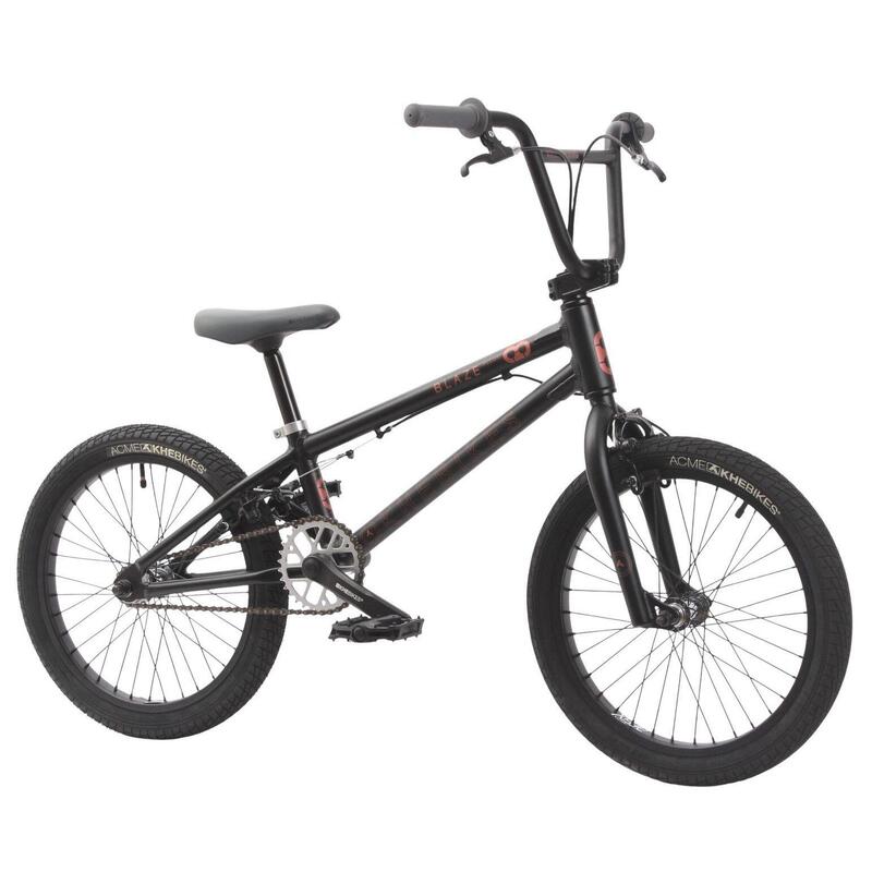 BMX dzieci alu BLAZE AL czarny 18 cali 9,3kg lekki wytrzymały
