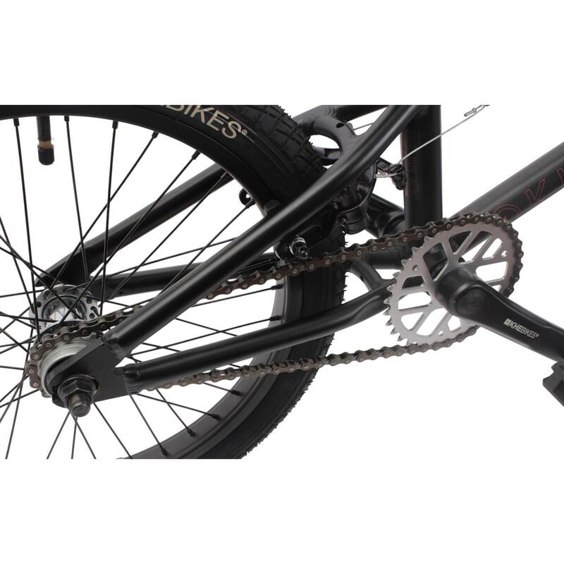 BMX dzieci alu BLAZE AL czarny 18 cali 9,3kg lekki wytrzymały