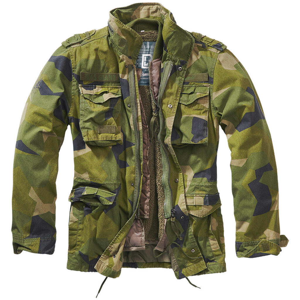 Brandit M-65 Giant Jacket Swedish M90 Camo