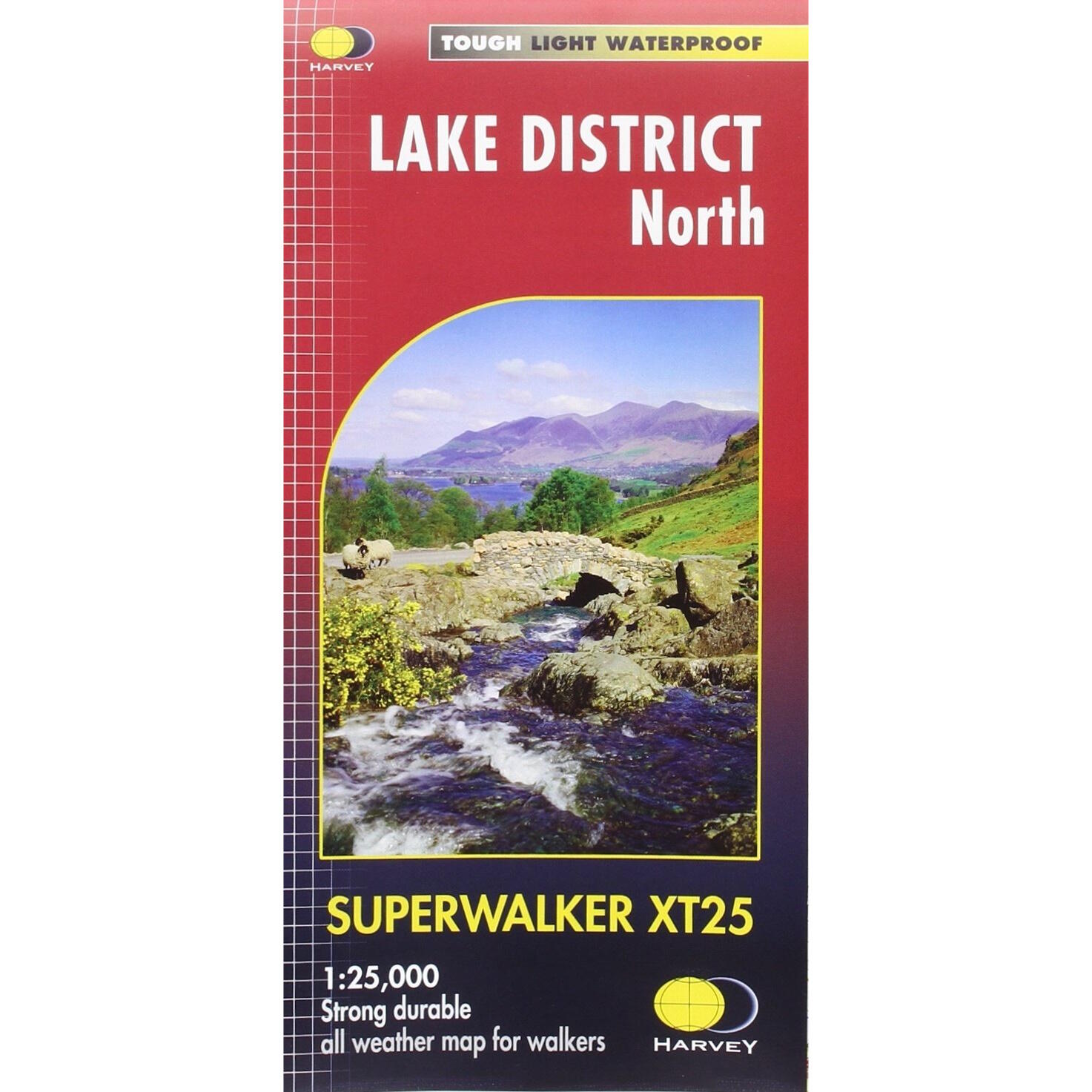 HARVEY MAPS Superwalker XT Map - Lake District North