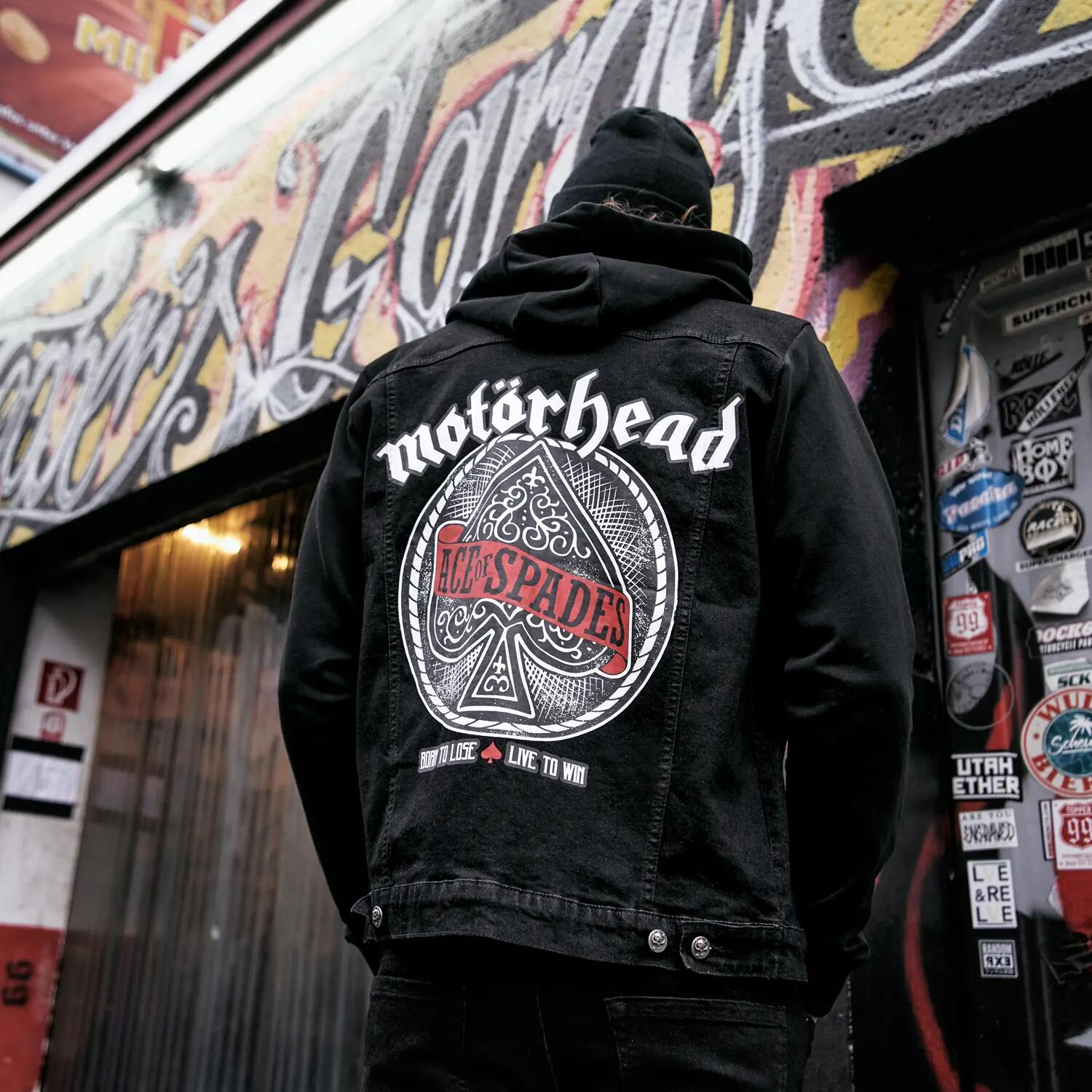 Giacca di jeans Brandit Motörhead Cradock 5/6