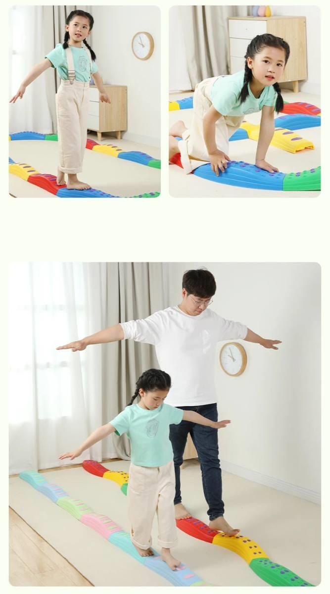 Parcours Sensoriel Bicolore pour Enfants – 20 Éléments 2/7