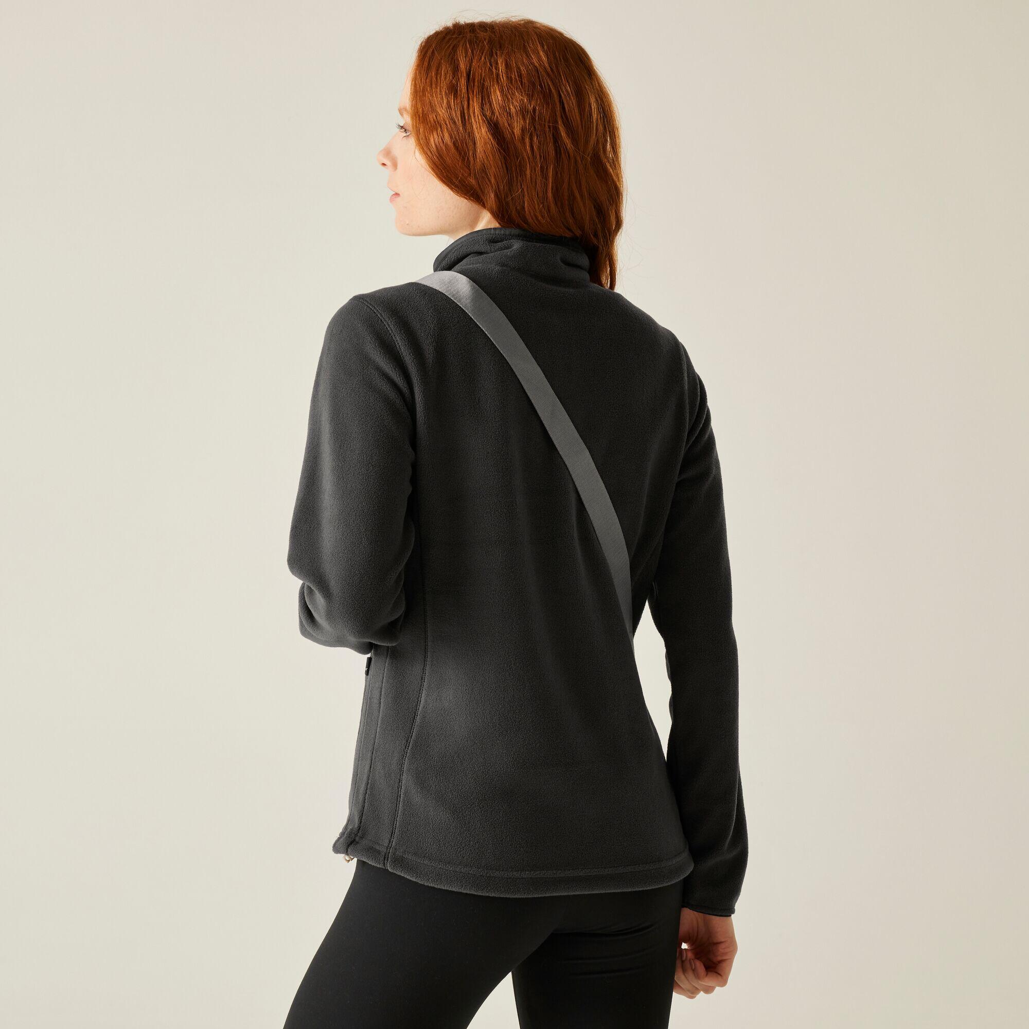 Fleece Wandelen Dames Hoge Kraag Ritszakken Floreo Iv 2/7