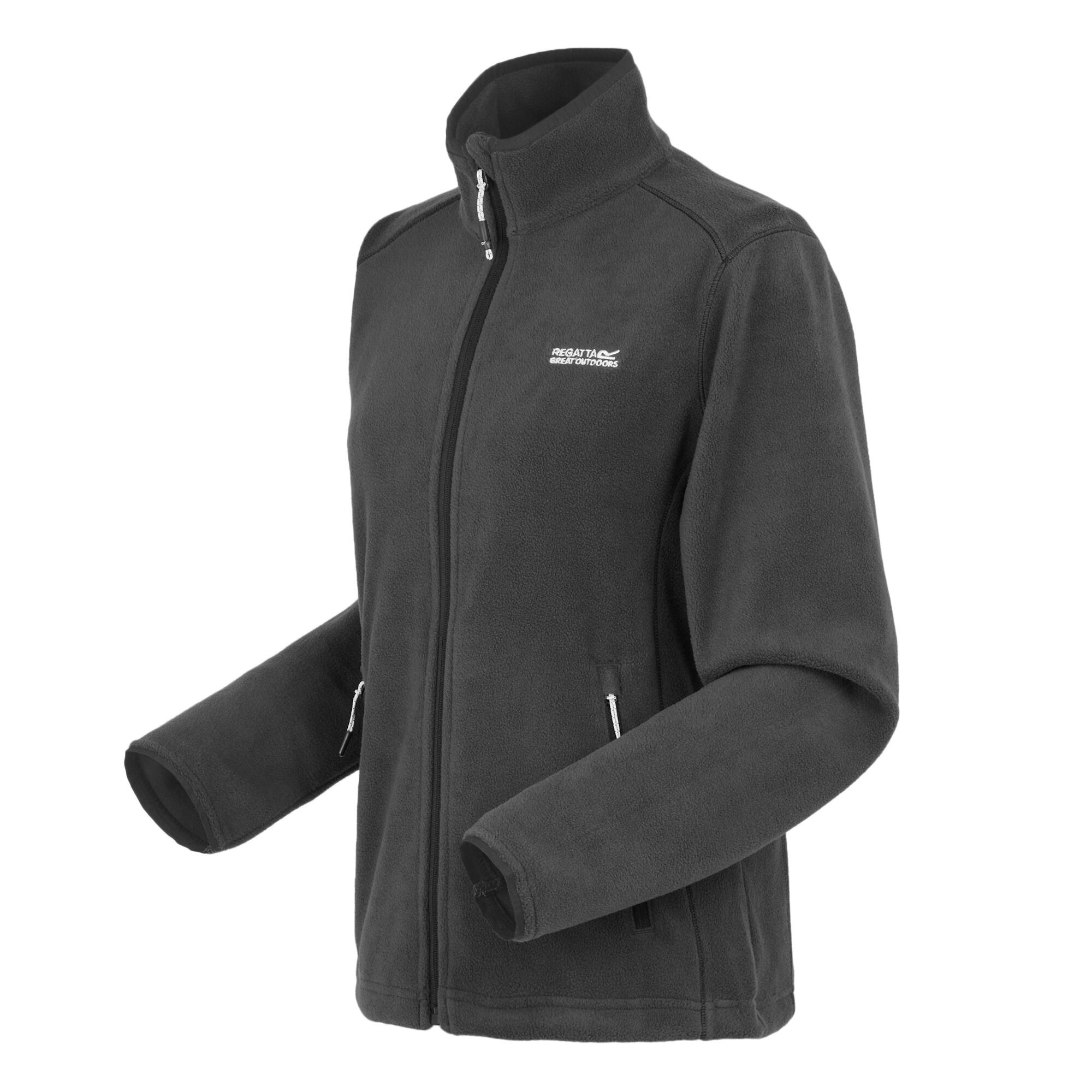 Fleece Wandelen Dames Hoge Kraag Ritszakken Floreo Iv 5/7