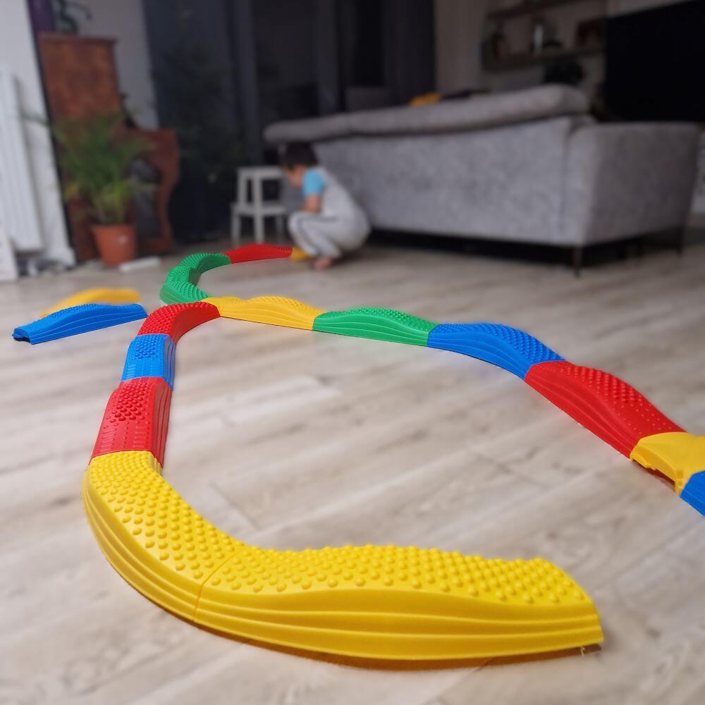 Kinderen Sport Sensorisch Balanspad 20-delig Single veelkleurig 7/7