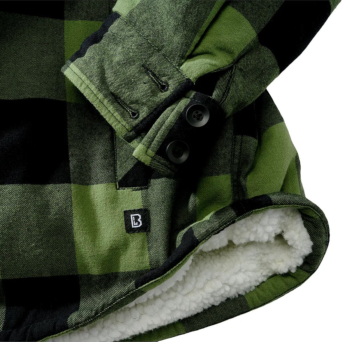 Lumber Check Shirt Hooded 3/4