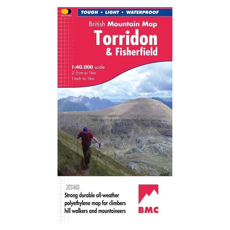 HARVEY MAPS Harvey Maps British Mountain Map - Torridon & Fisherfield