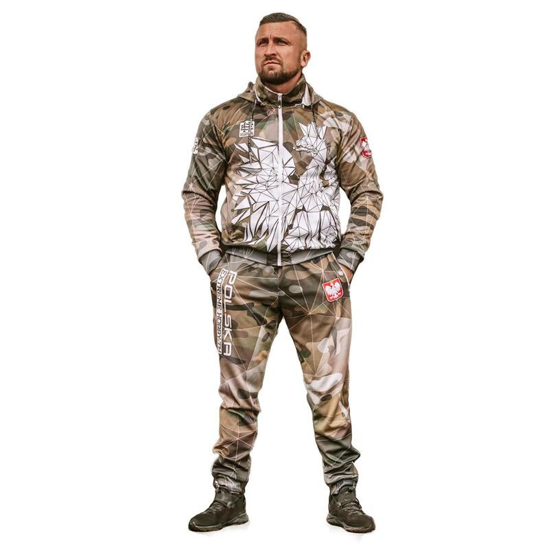 Dres sportowy męski Extreme Hobby POLSKA CAMO