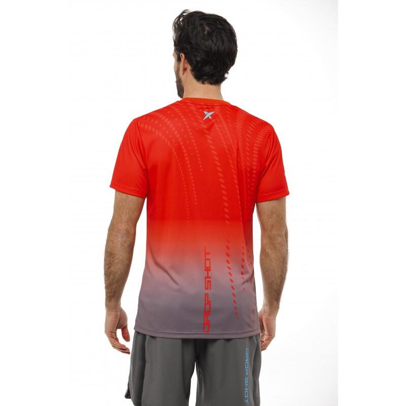 Maglietta Drop Shot Naos Rosso 2/2