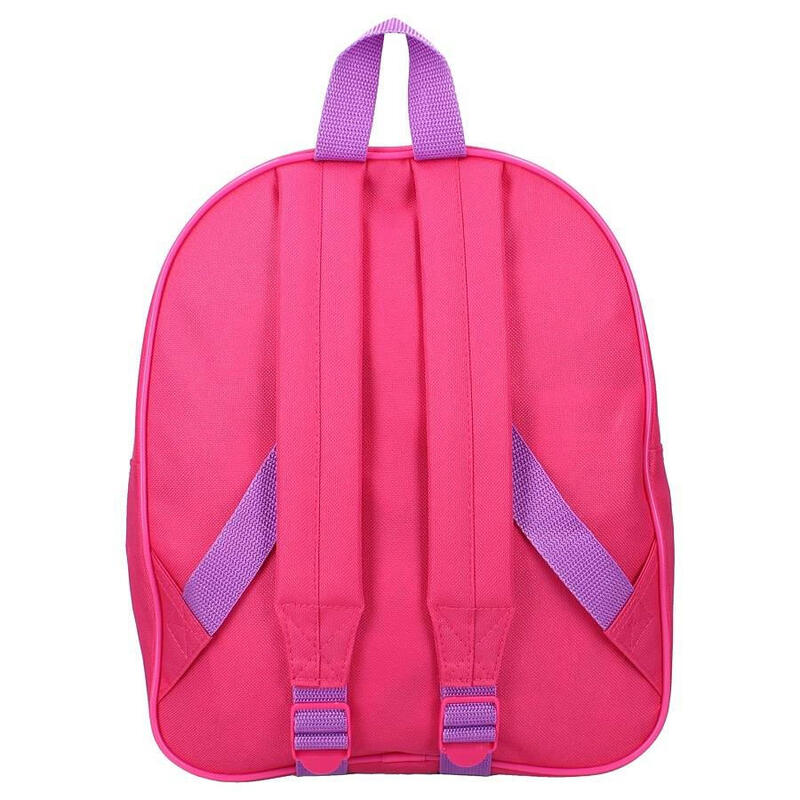 Rucsac 3D roz, 32cm x26cm x11cm, Minnie Mouse