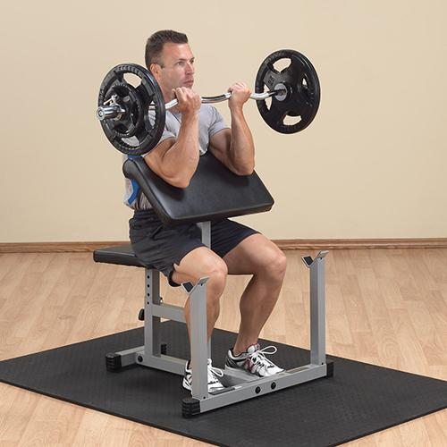 Banc à biceps preacher curl PPB32X pour fitness et musculation 4/4