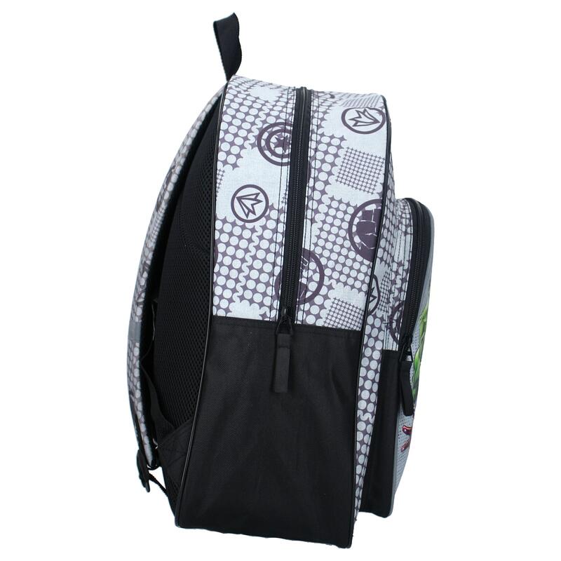 Rucsac multicolor cu doua compartimente, 43x32x16 cm, Safety Shield, Avengers