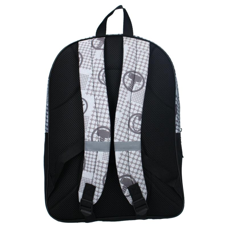 Rucsac multicolor cu doua compartimente, 43x32x16 cm, Safety Shield, Avengers