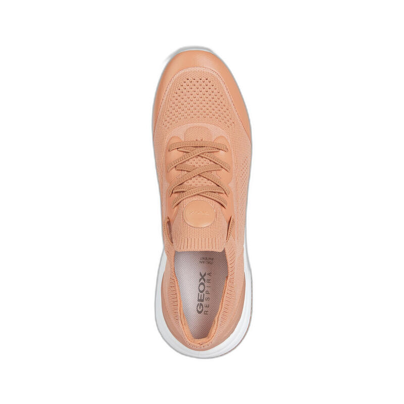 Baskets Femme Baskets Geox D SPHERICA ACTIF A Orange Orange Geox
