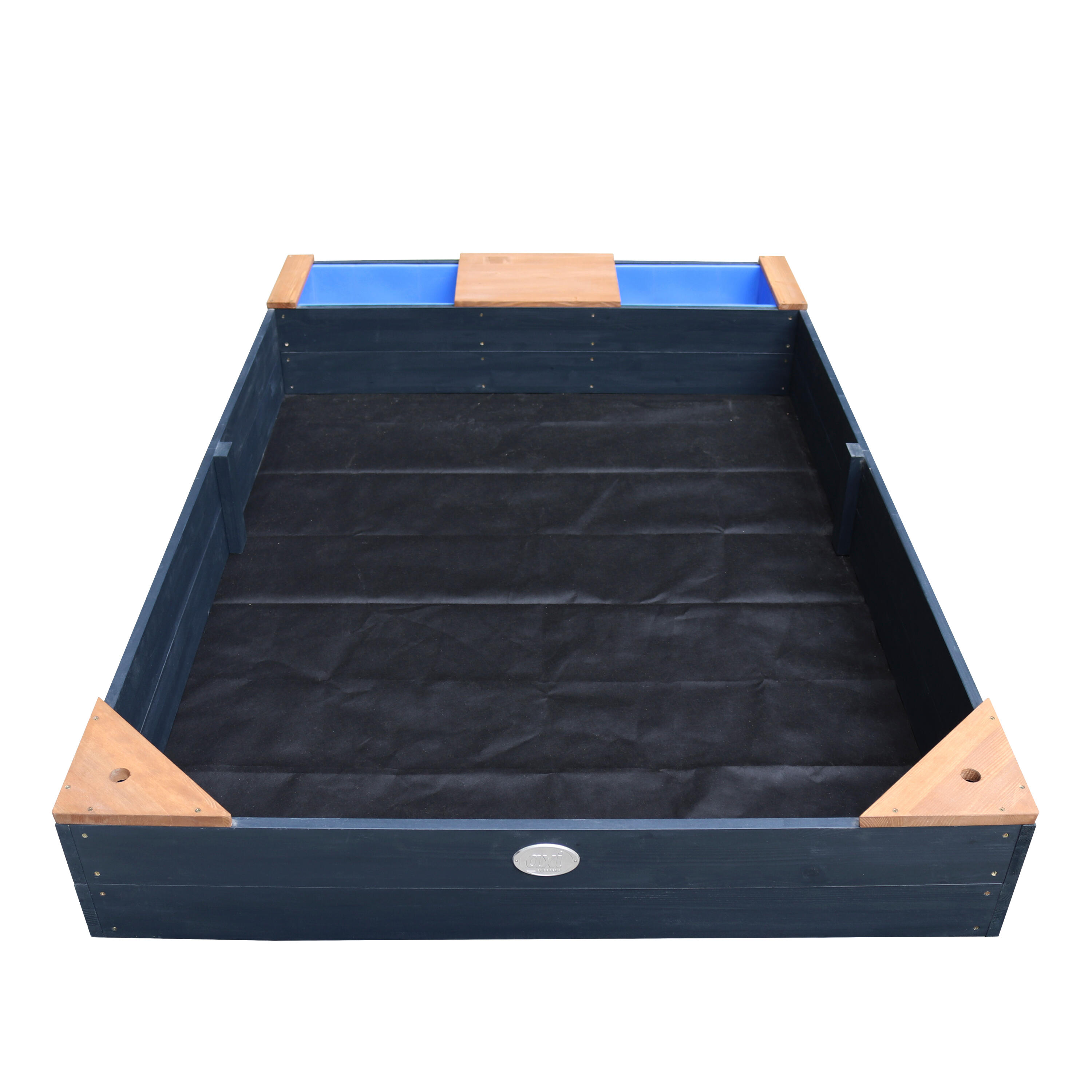 AXI Kelly Sandbox con panche e contenitori Marrone Antracite 4/7