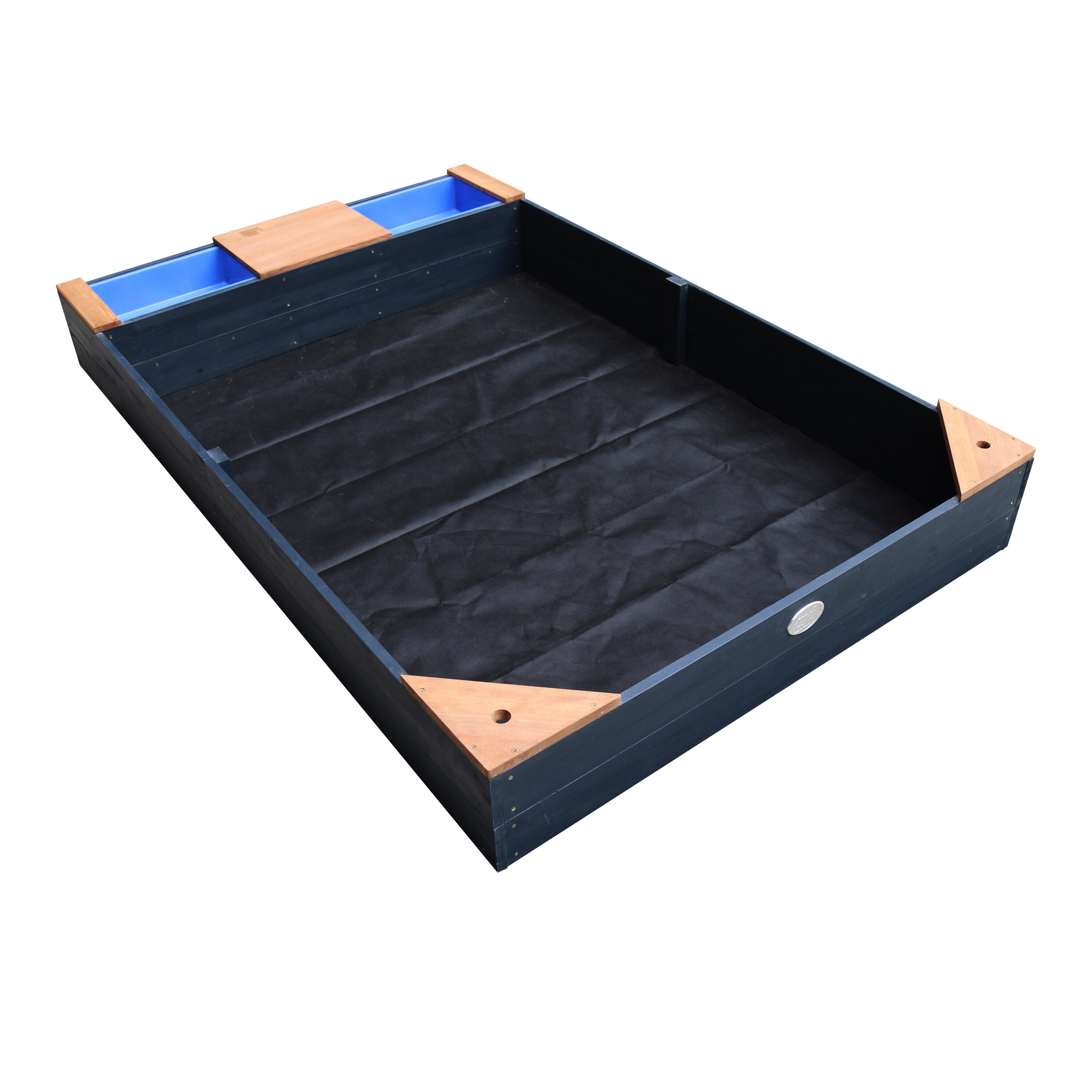 AXI Kelly Sandbox con panche e contenitori Marrone Antracite 2/7