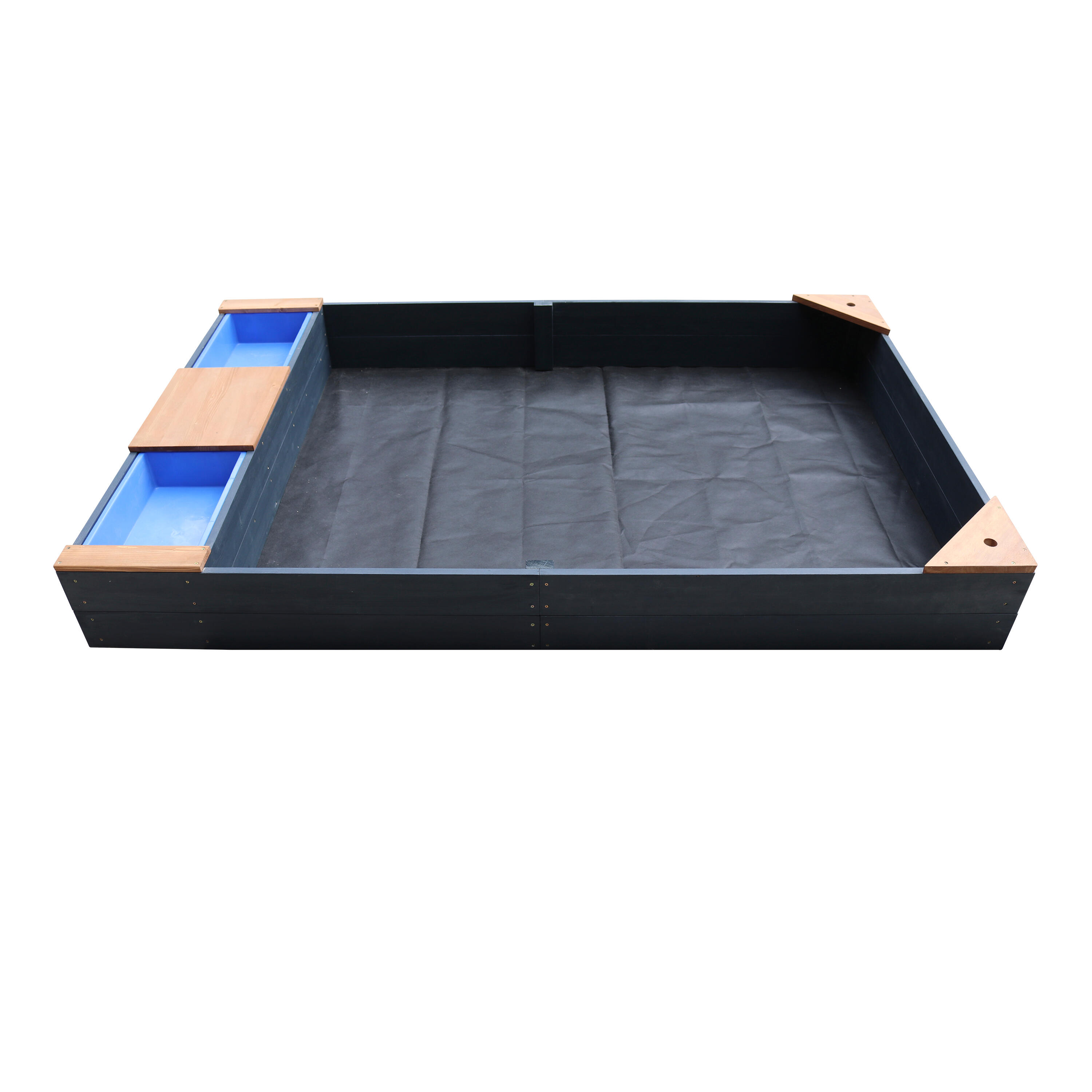 AXI Kelly Sandbox con panche e contenitori Marrone Antracite 6/7