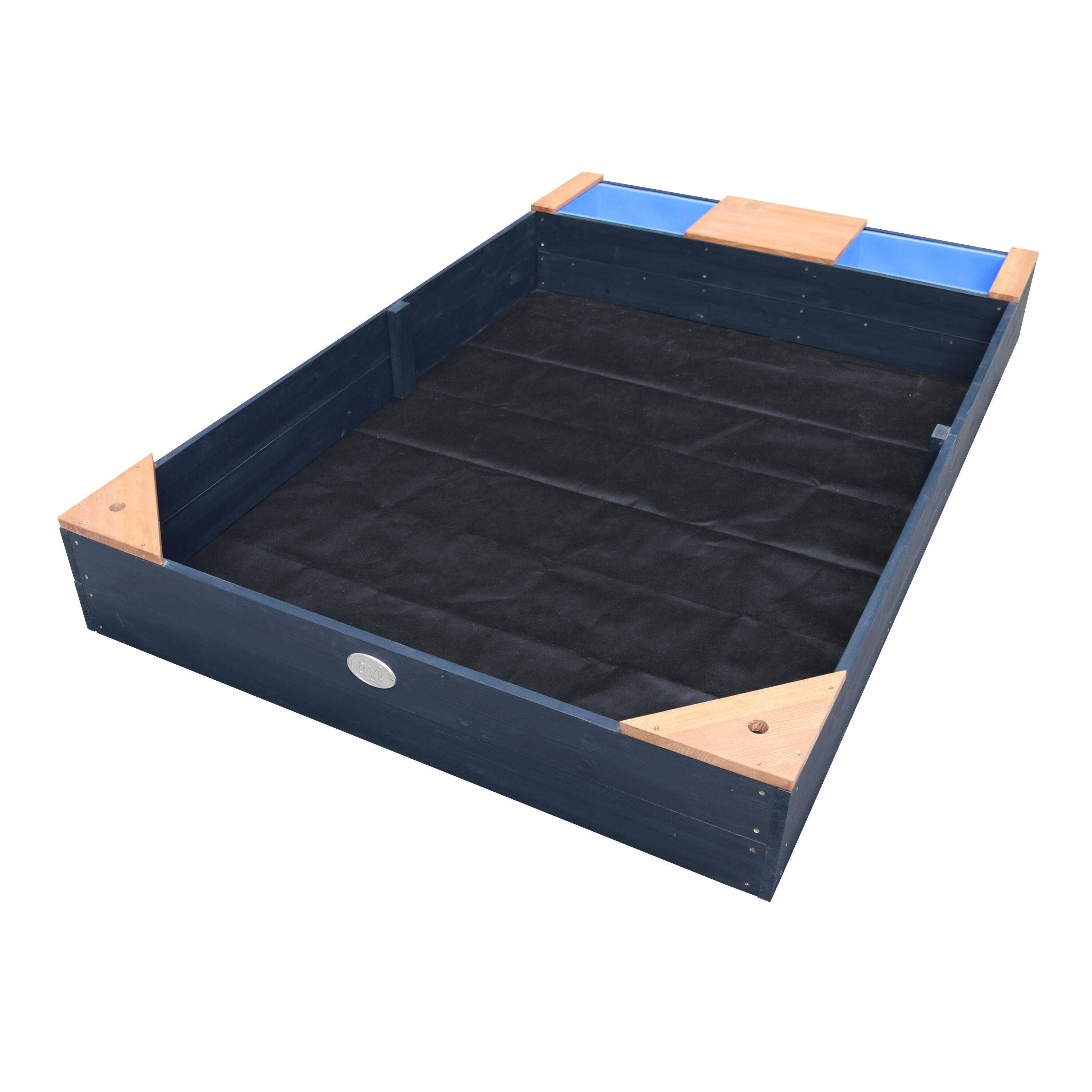 AXI Kelly Sandbox con panche e contenitori Marrone Antracite 5/7