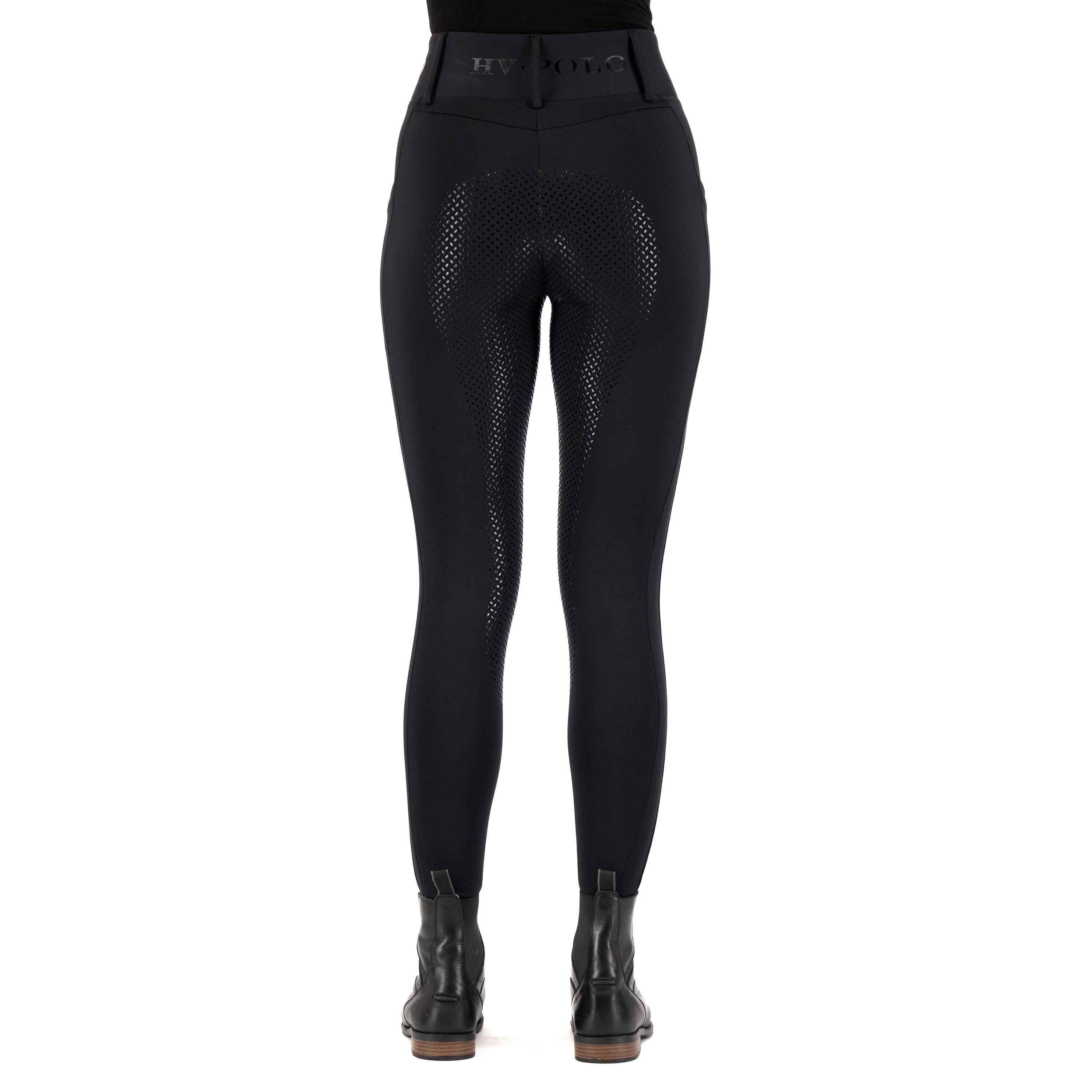Leggings da equitazione full grip da donna HV Polo Favourite summer 2/3