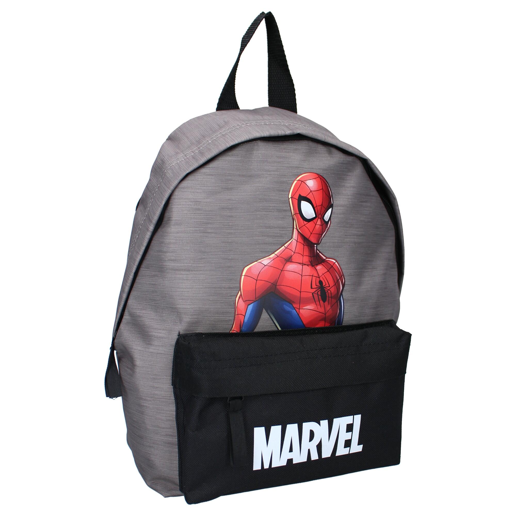 Rucsac cu doua compartimente, 31x22x10 cm, Mighty Powerful, Spiderman