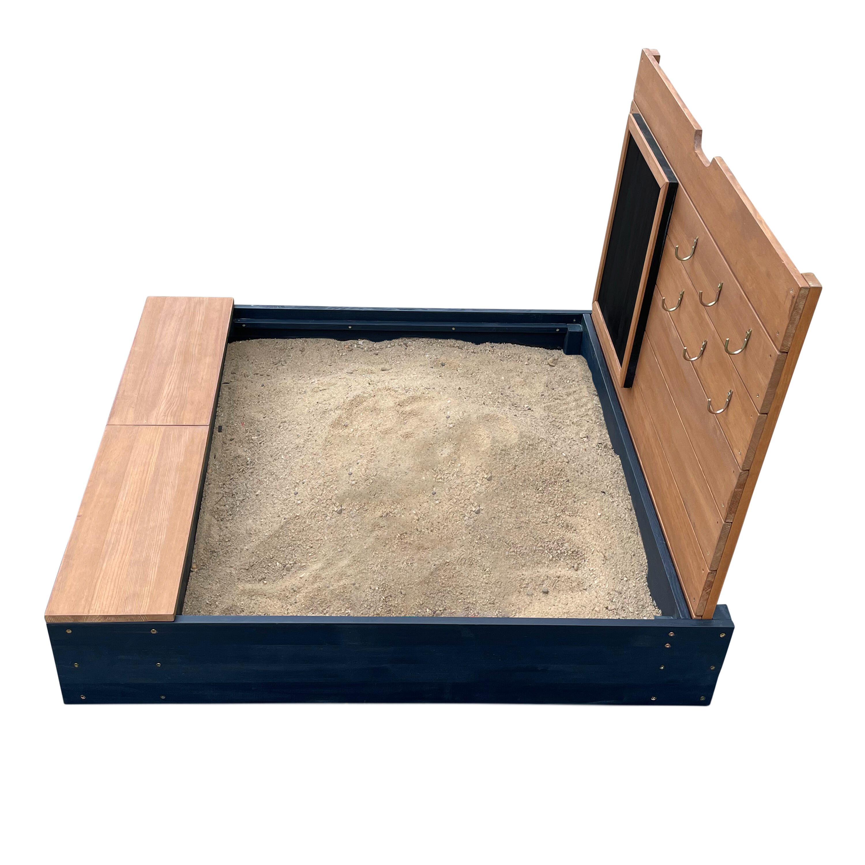 AXI Mandy Sabbiere in legno, panca, contenitore, lavagna - 100 x 90 cm 3/7