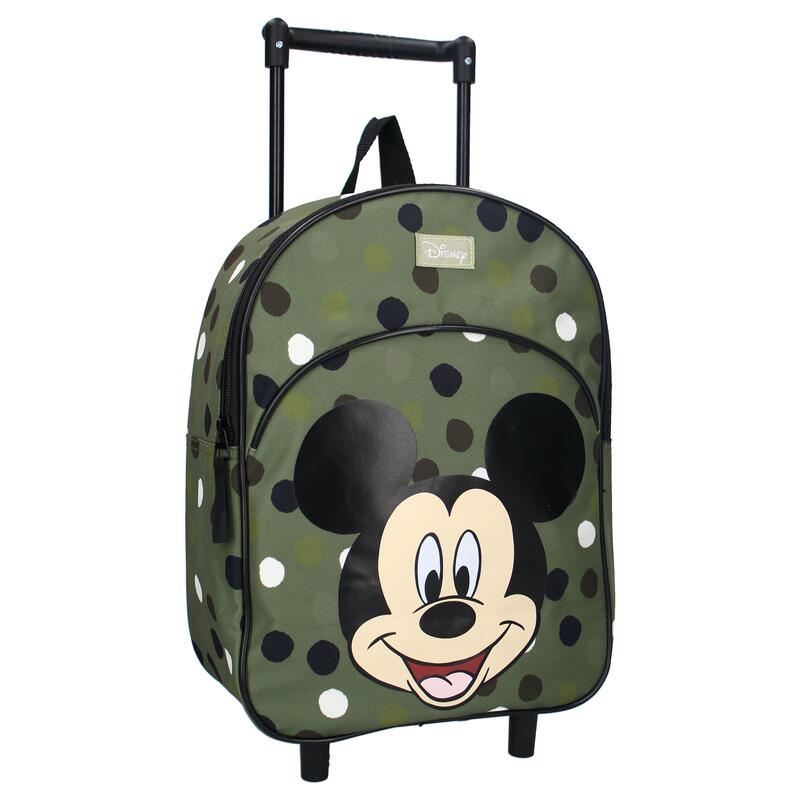 Troler tip rucsac, verde, 33x25x11 cm, Like You Lots, Mickey Mouse, Disney