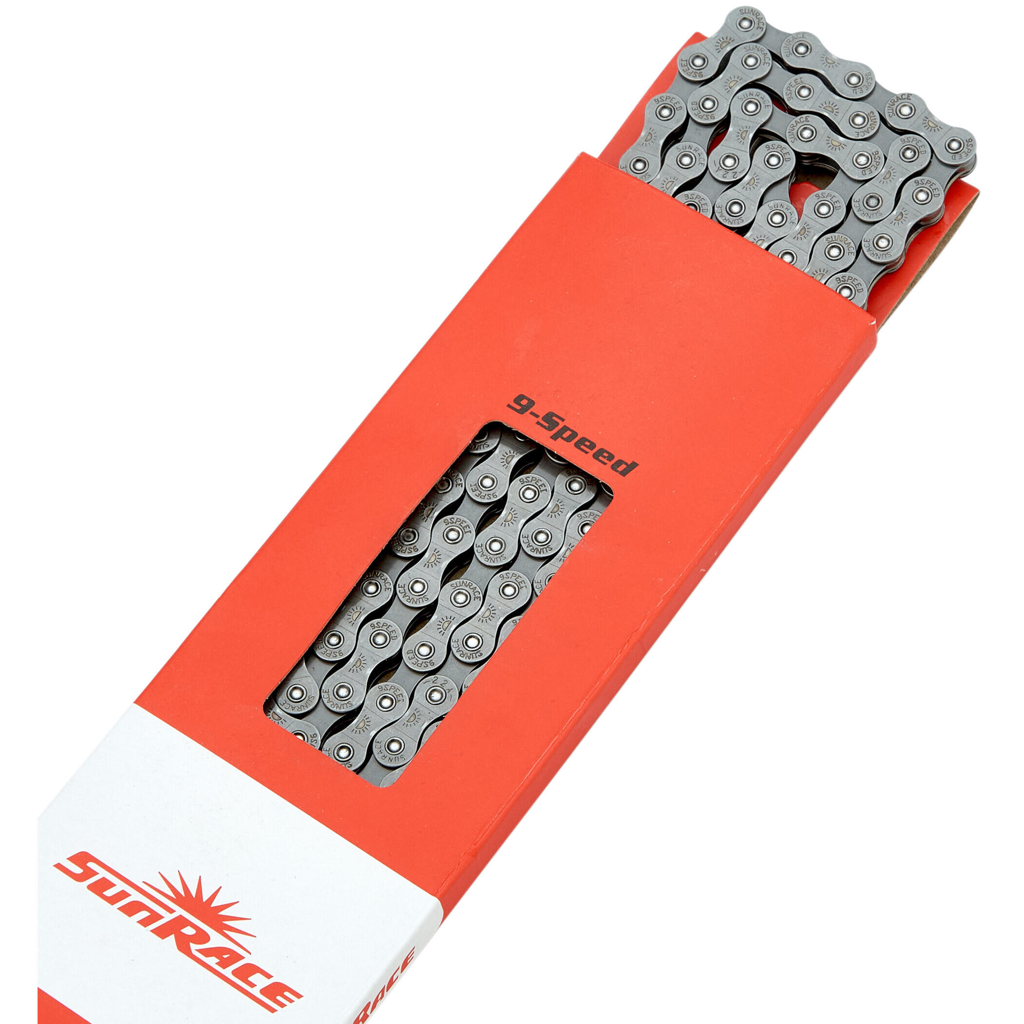 Sunrace CNM94 - 9-Speed Ketting 116L - Grijs 4/4
