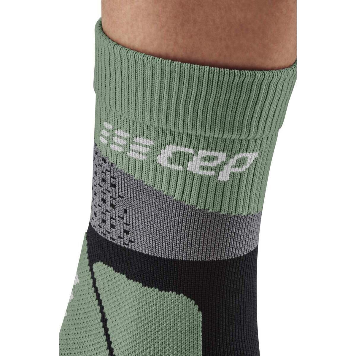 CEP 2024 - Calzini da corsa ultraleggeri da donna, antiscivolo, leggeri, con protezione vesciche e linguetta sul tallone, Corallo, Small