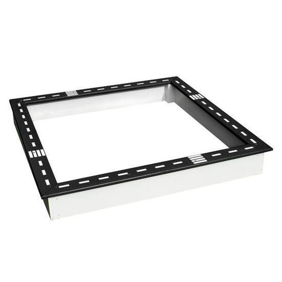 Sandy Sandkasten mit Straßenmotiv und Abdeckung, Holz, Schwarz/Weiß