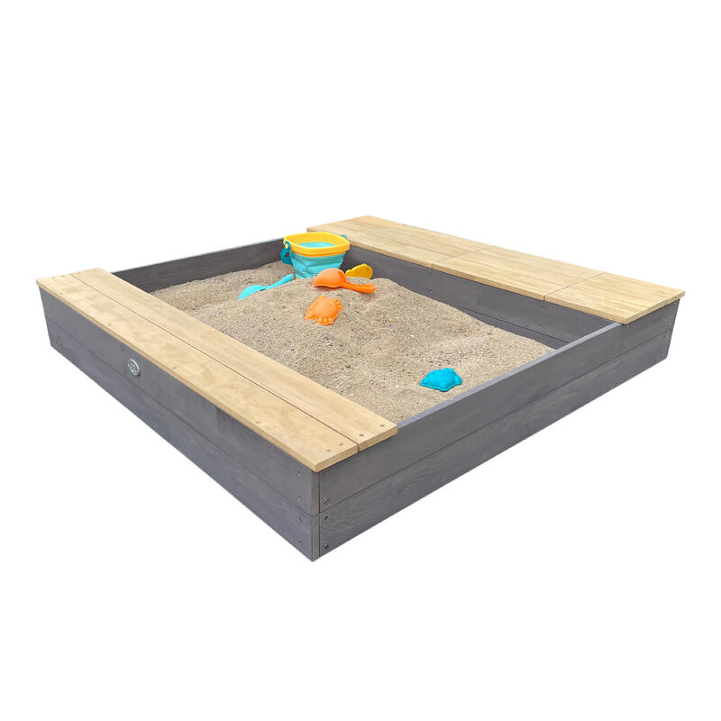 Bac à sel ou sable 110 L avec couvercle - Stockage intérieur/extérieur Bac à sel ou sable 110 L avec couvercle - Stockage intérieur/extérieur