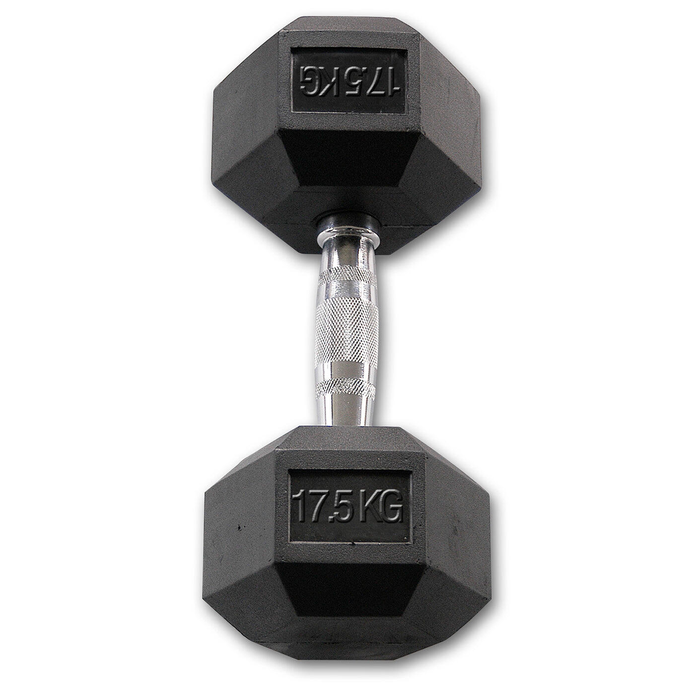 Body-solid - Paire D'Haltères Hexagonale Hexru17.5 Pour Fitness Et Musculation - Haltère - Noir - 17,5 Kg - Decathlon